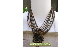 Stone and Beaded Fashion Necklaces